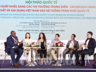 Cơ hội đưa hàng thời trang, nội thất và đồ gia dụng Việt Nam vào hệ thống phân phối quốc tế