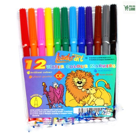 Bút Lông 12 Màu SƯ TỬ