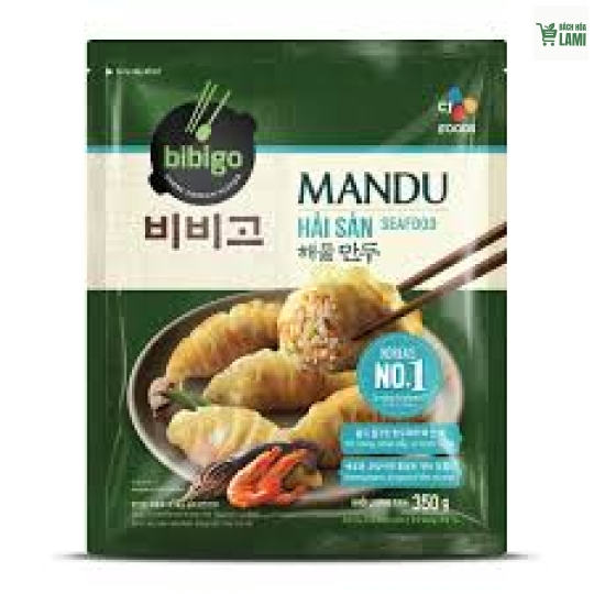 Bánh Mandu Hải Sản CJ Bibigo – Gói 350g