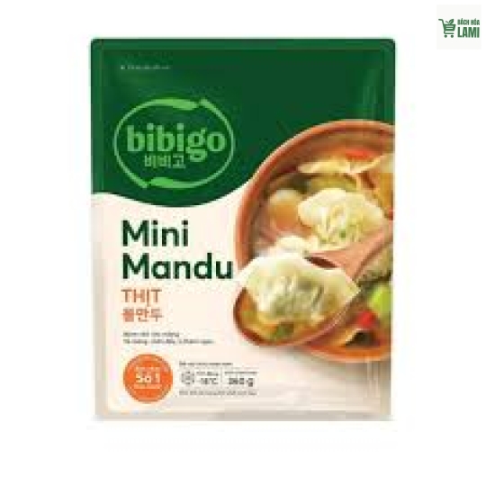 Bánh Mini Mandu Thịt CJ Bibigo - Gói 360g