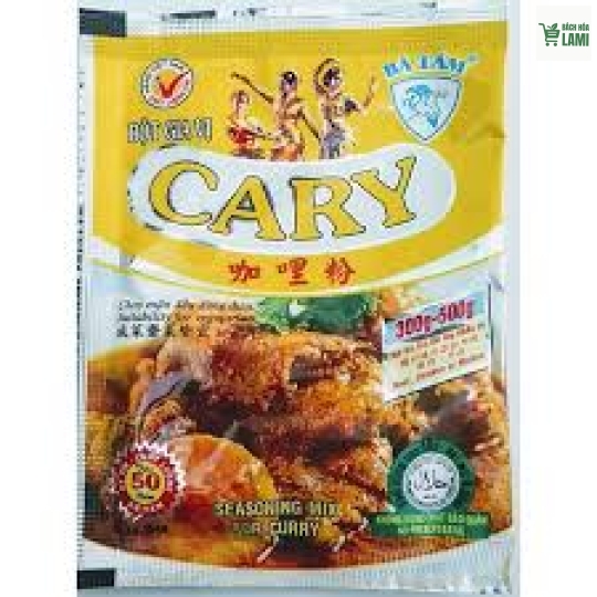 Bột cà ri vàng Bà Tám 500gr