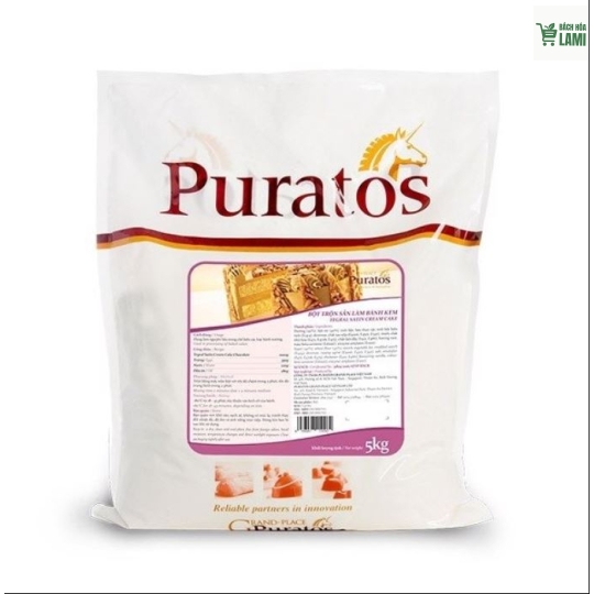 Bột Trộn Sẵn Tegral Satin Cream Vani Puratos - 5kg