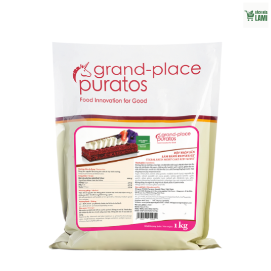 Bột Trộn Sẵn Làm Bánh Red Velvet Puratos - 1Kg