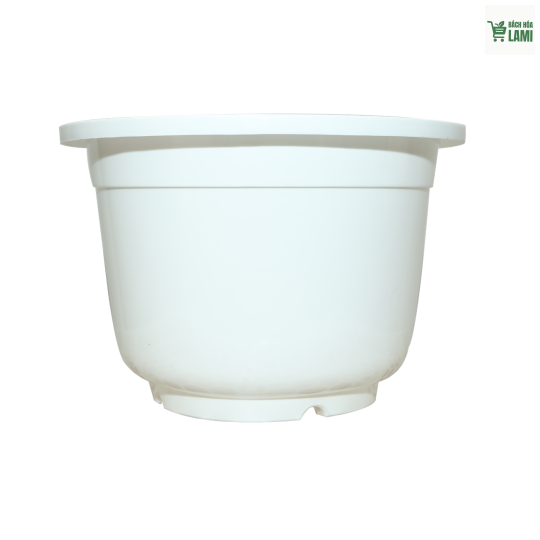 Chậu hoa Ø350 x 280 PP Sữa