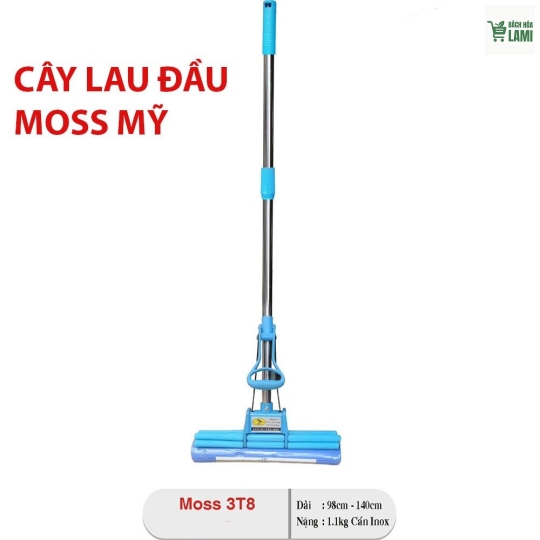 Cây lau đầu Mỹ Moss 3T8