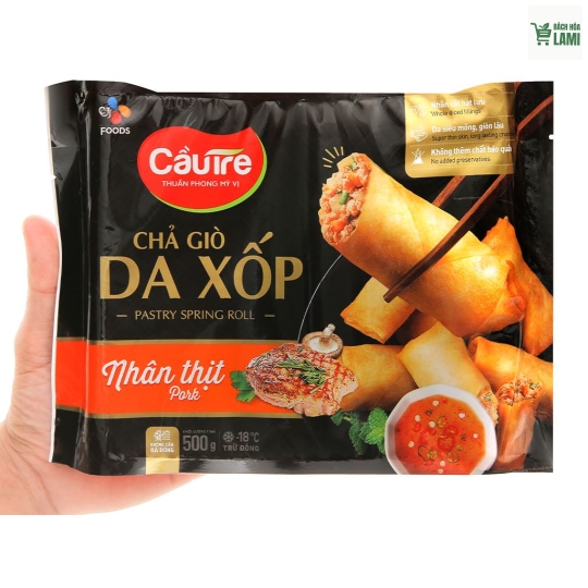 CTE CHẢ GIÒ DA XỐP THỊT 1500G*6EA