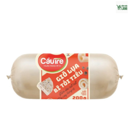 CTE GIÒ LỤA BÌ TỎI TIÊU 200G*30EA