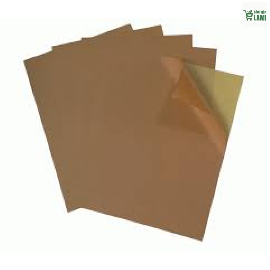 Giấy Decal A4 Da Bò