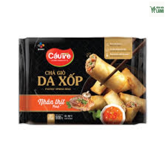 Chả Giò Da Xốp Cầu Tre - Nhân Thịt - Gói 500G