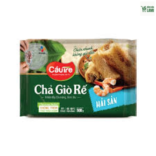 CTE CHẢ GIÒ RẾ HẢI SẢN 500G*12EA