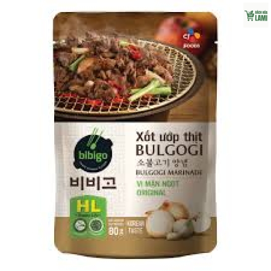 Xốt Ướp Thịt Bulgogi – Vị Mặn Ngọt 80g