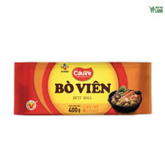 Bò Viên Cầu Tre Gói 400gr (Hàng mát)