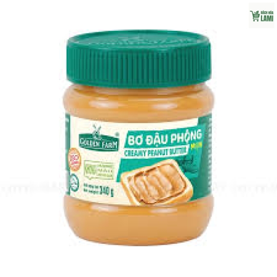 Bơ Đậu Phộng Mịn Golden Farm 340g