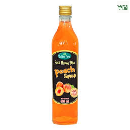 Sirô Đào Golden Farm 520ml