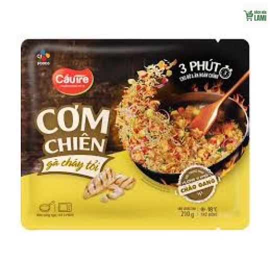 Cơm chiên Gà Cháy Tỏi Cầu Tre - Túi 210g