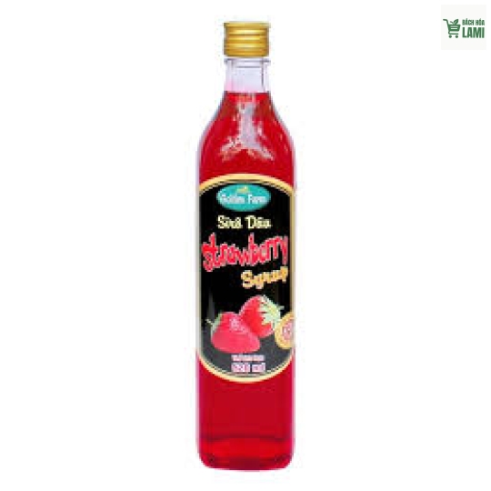 Sirô Dâu Golden Farm 520 ml