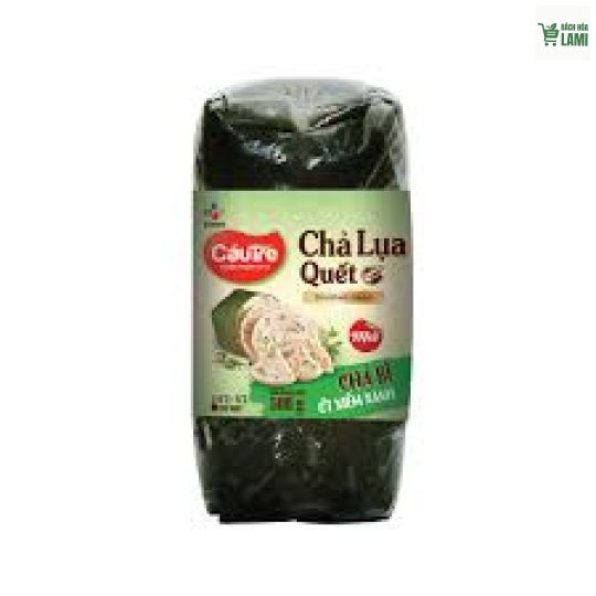 Giò lụa Quết Cầu Tre - Giò bì Ớt xiêm xanh 500g
