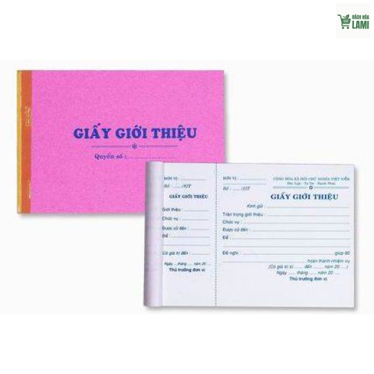 Giấy Giới Thiệu 10c/l