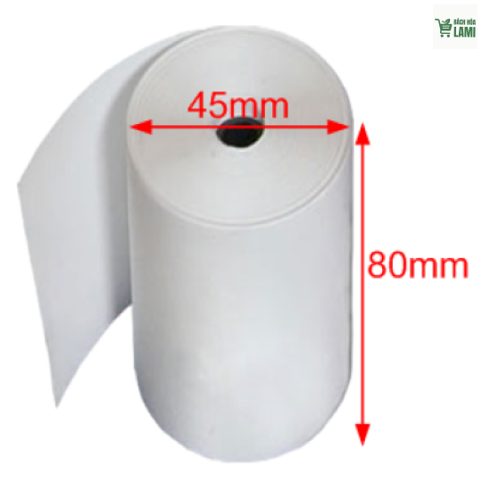 Giấy Nhiet  8cm dk45