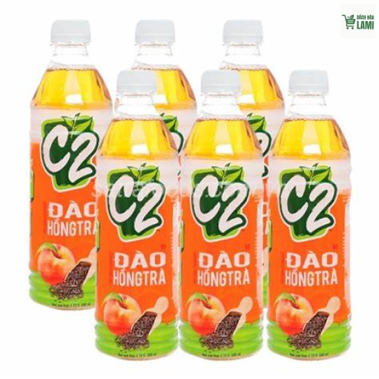 Hồng trà đào C2 455ml