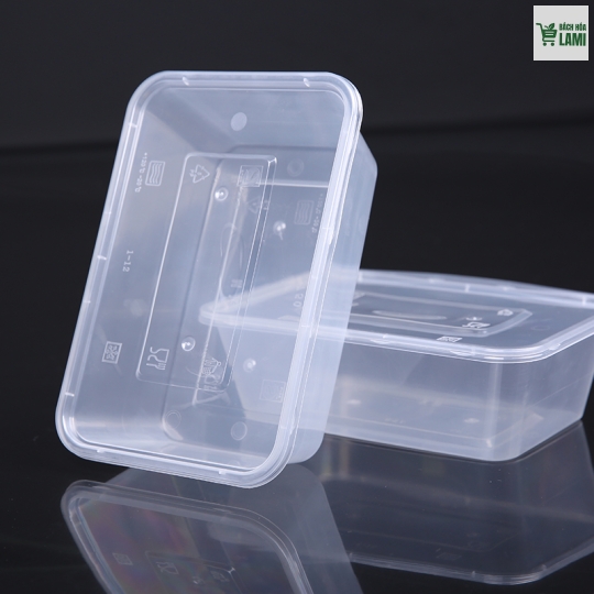 Hộp 946ml PP Trong + Nắp PP Trong