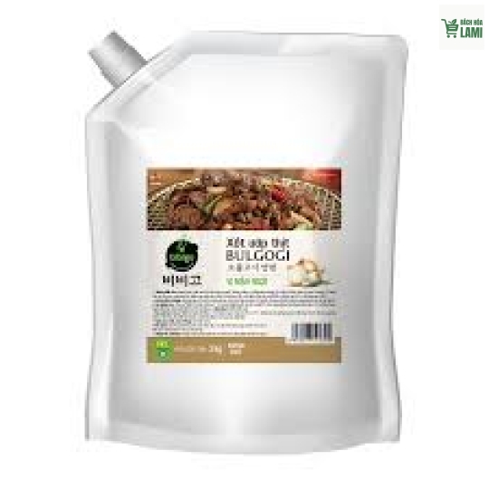 Bibigo xốt ướp thịt bò Bulgogi mặn ngọt Deli 3KG*5EA