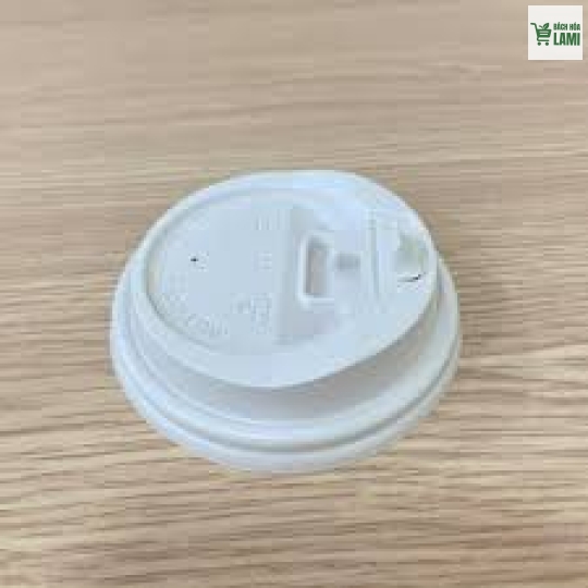 Nắp 37x80 PP Trắng nút bật 