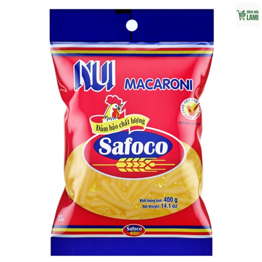 Nui ống Safoco 400gr