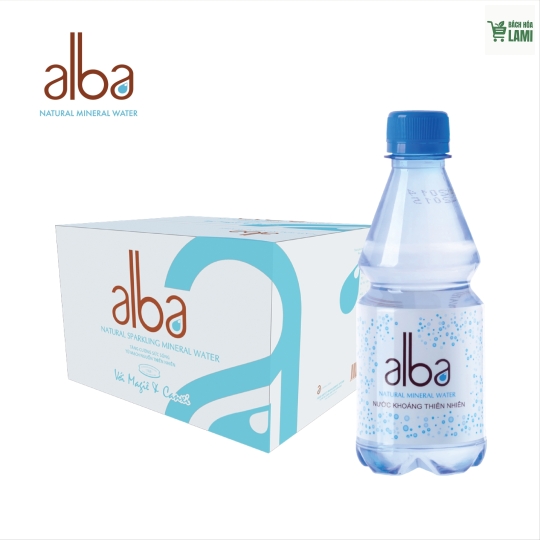 Nước suối Alba Không Ga 350ml x 24 chai